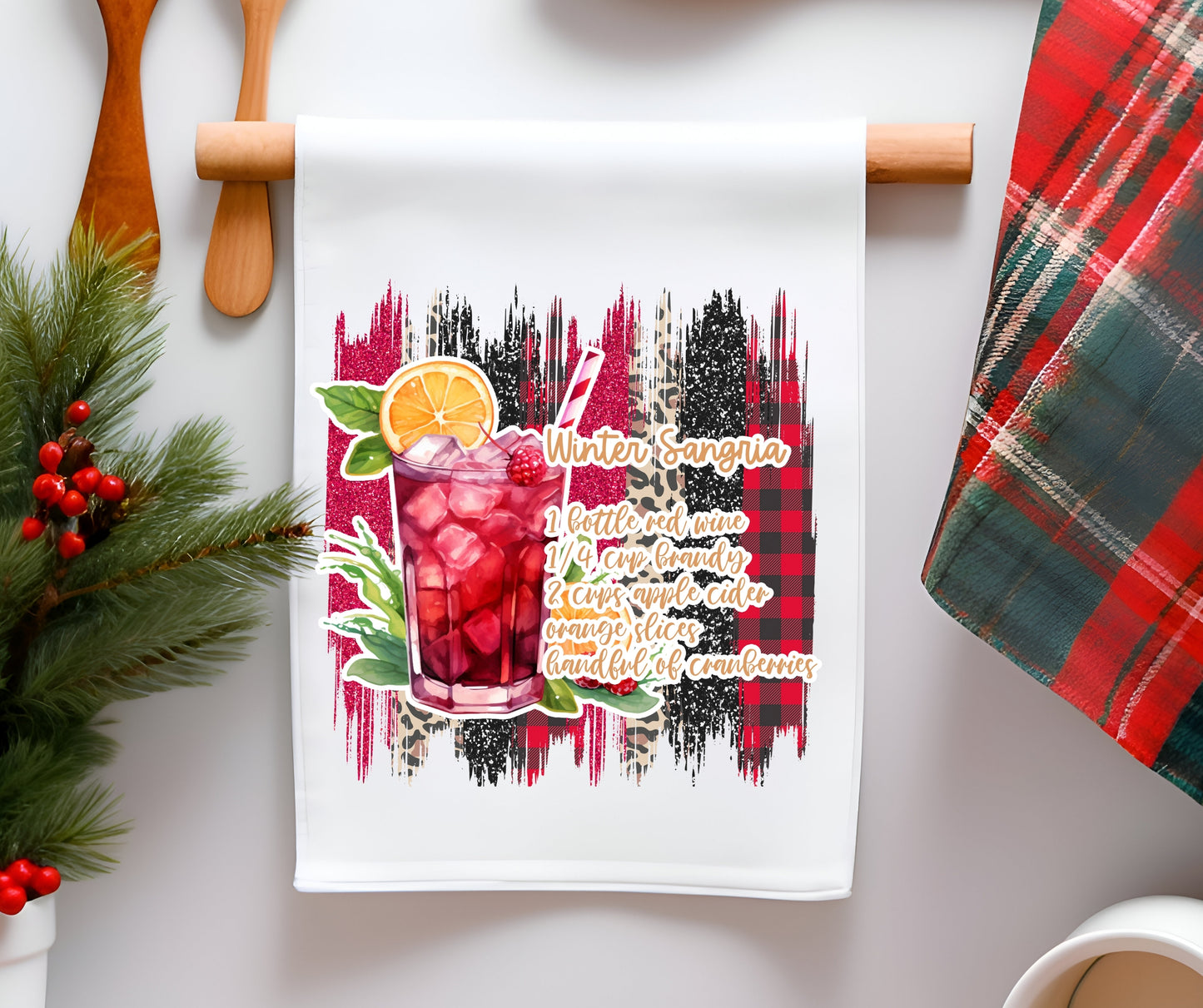 Towel Winter Sangria