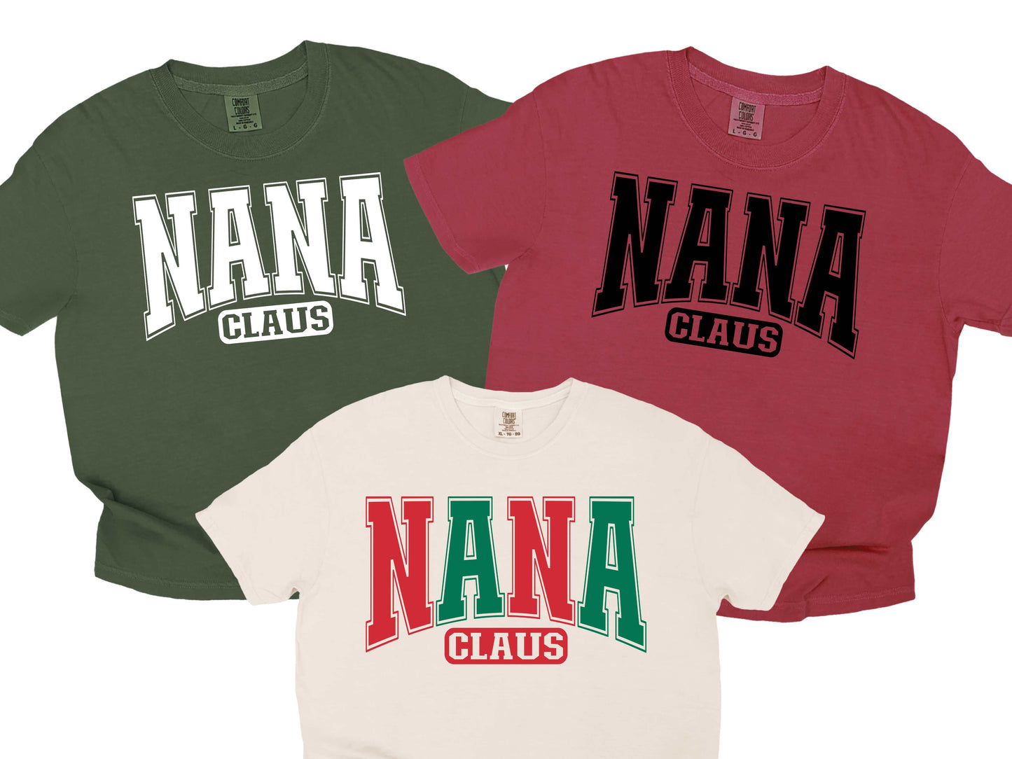Nana Matching family varsity color options