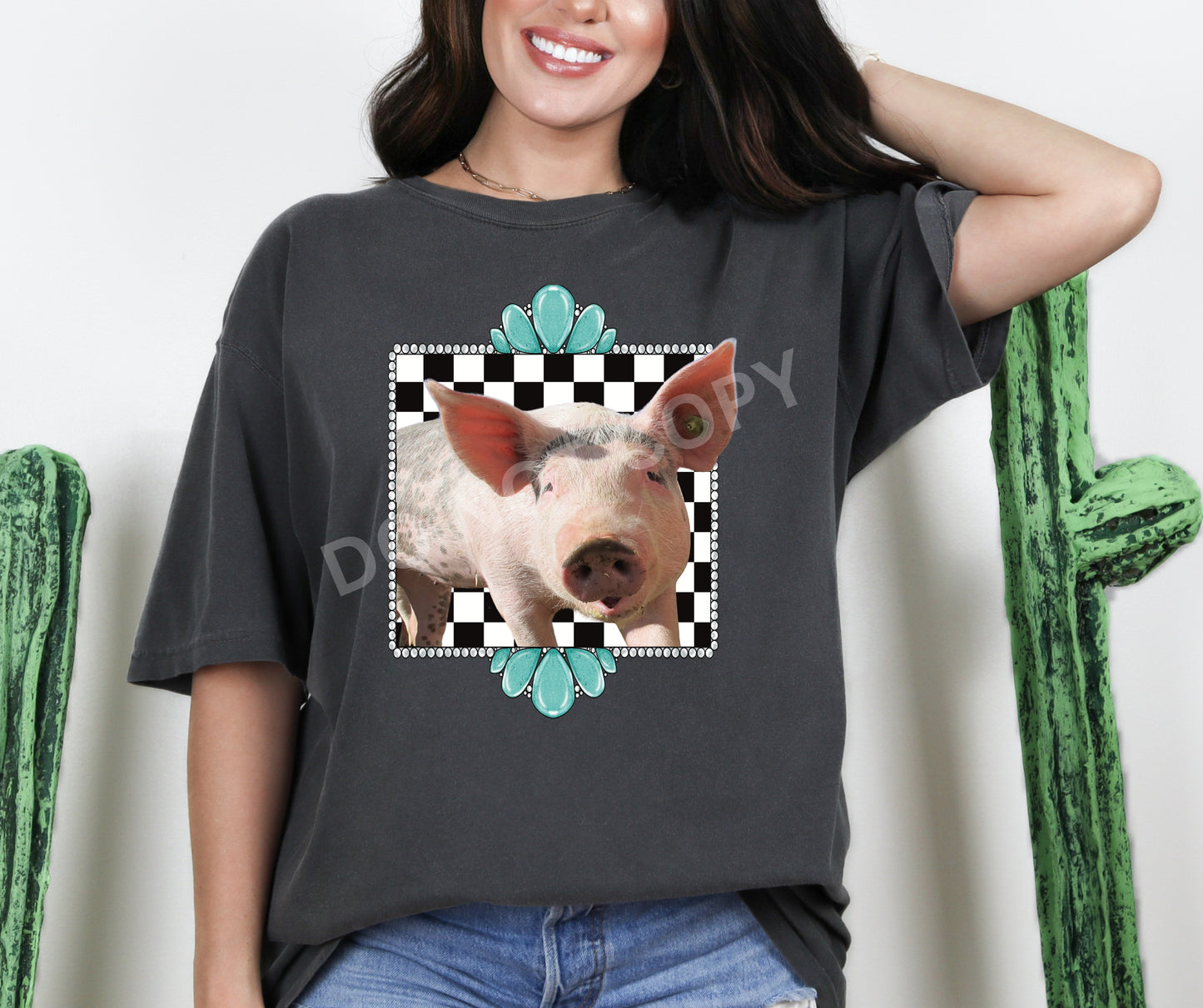 western frame pig