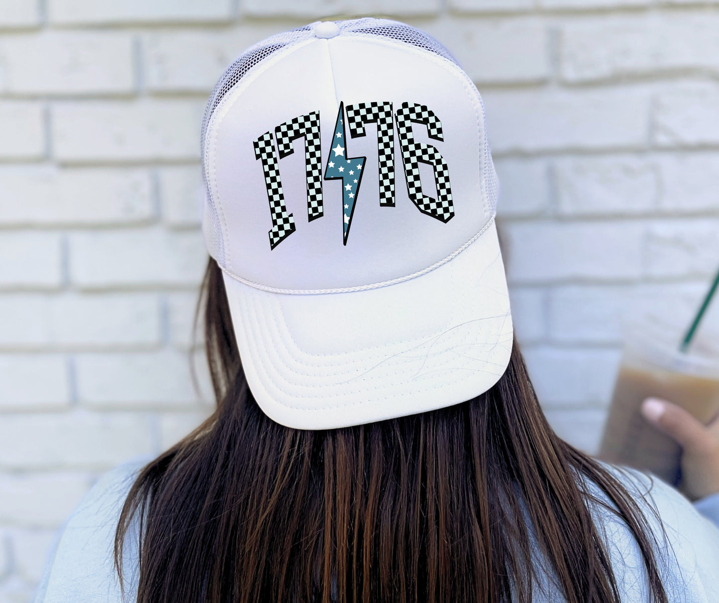 Hat America 1776 checker