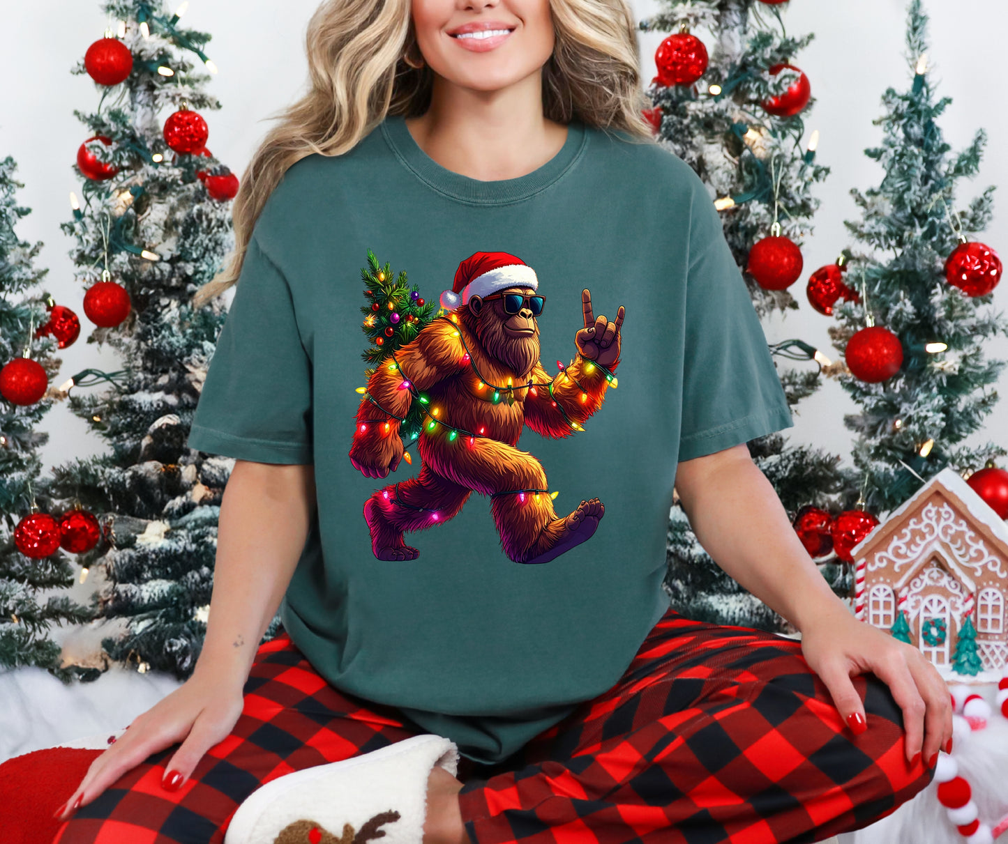 Christmas squatch