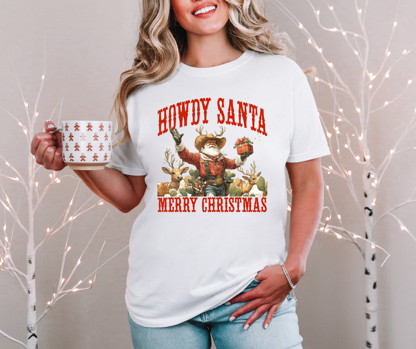 Howdy Santa western Christmas