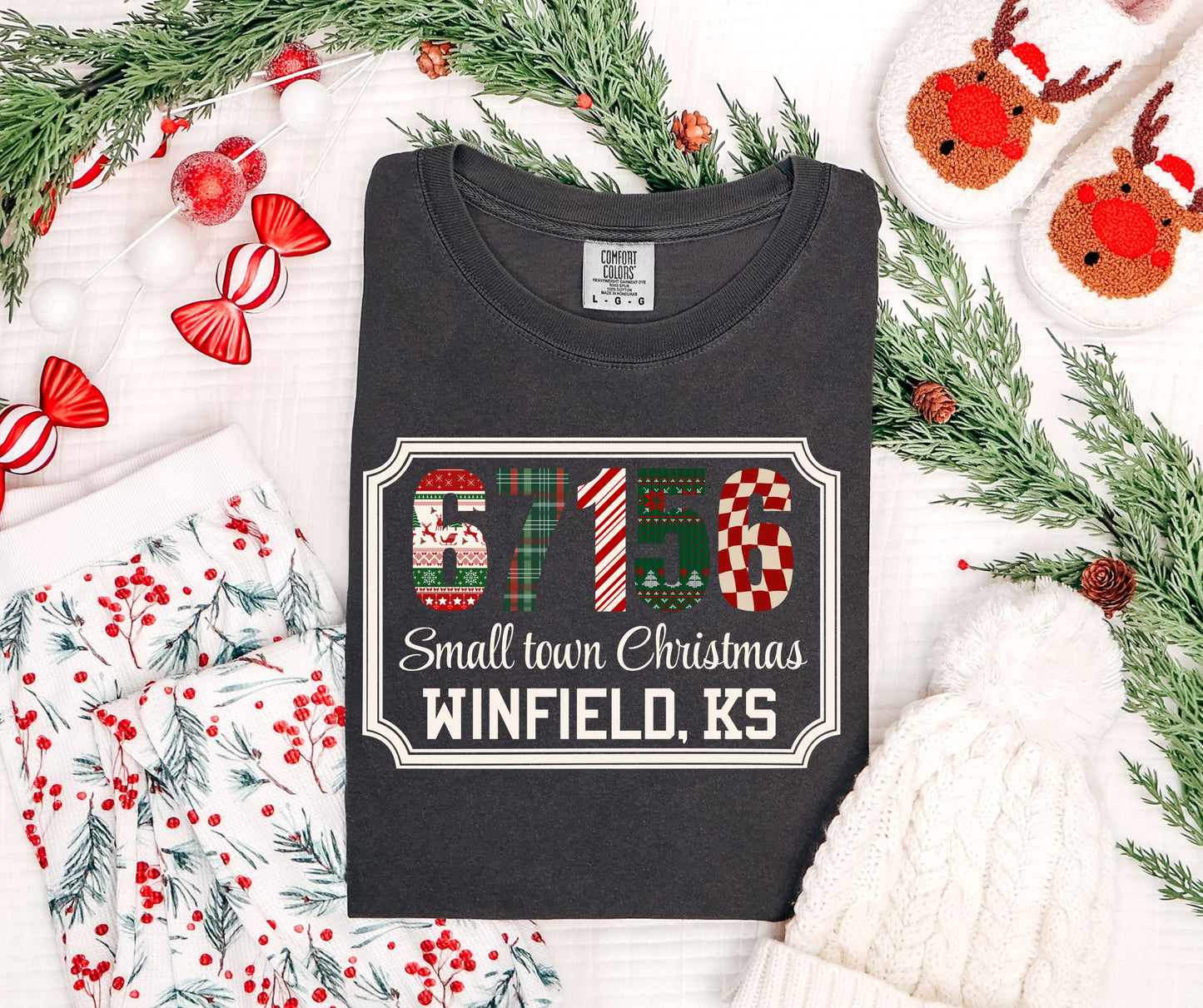 Custom zip code Christmas