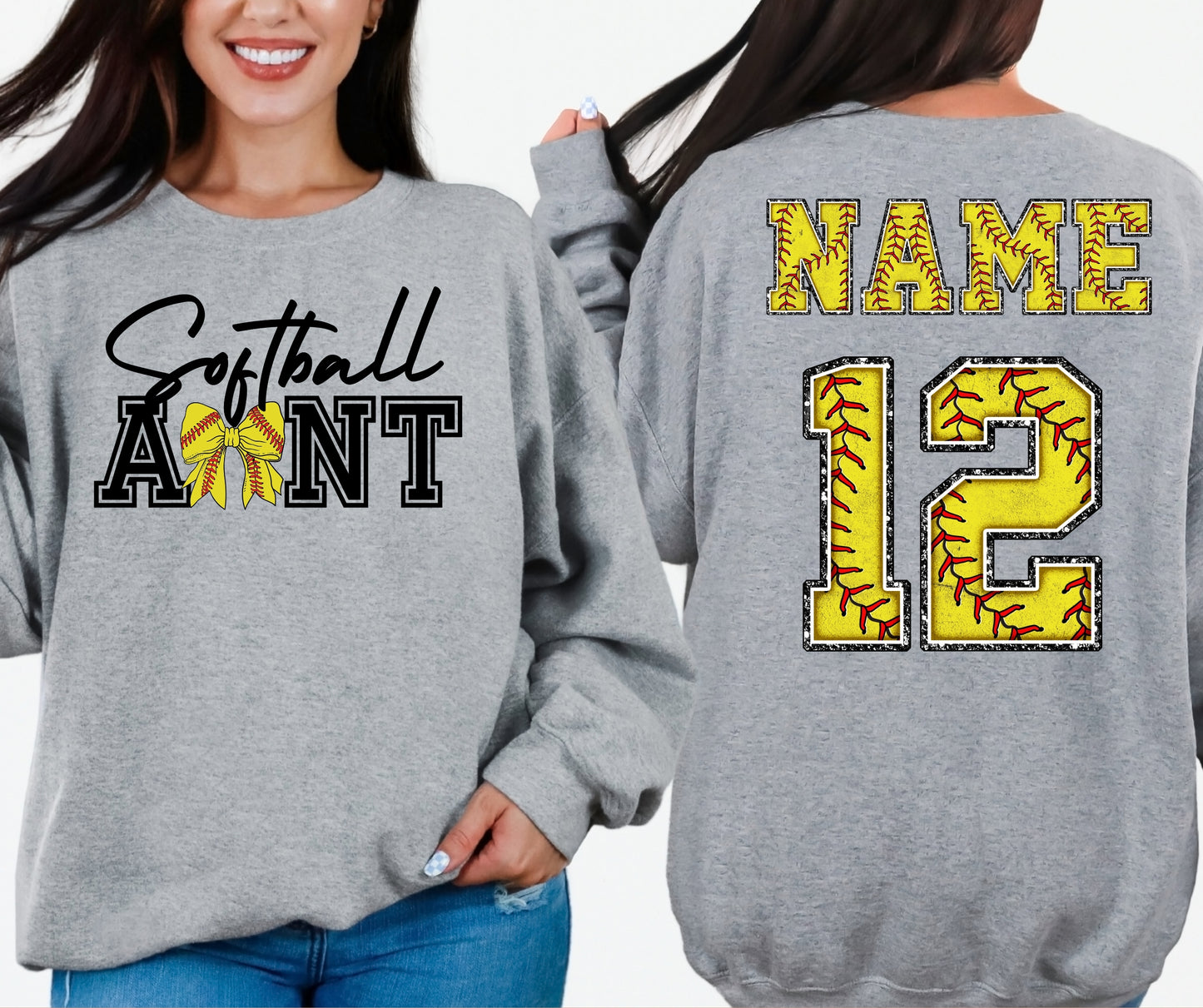 Custom softball set