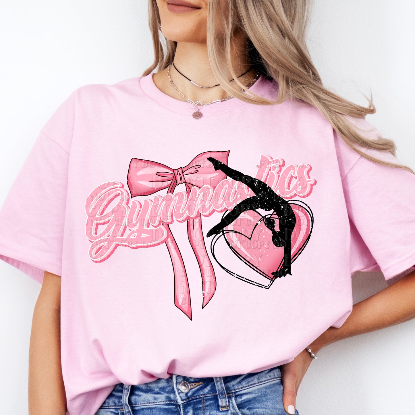 Gymnastics Bow Sillouhette
