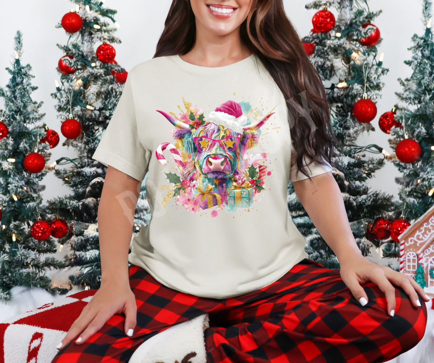 Colorful cow