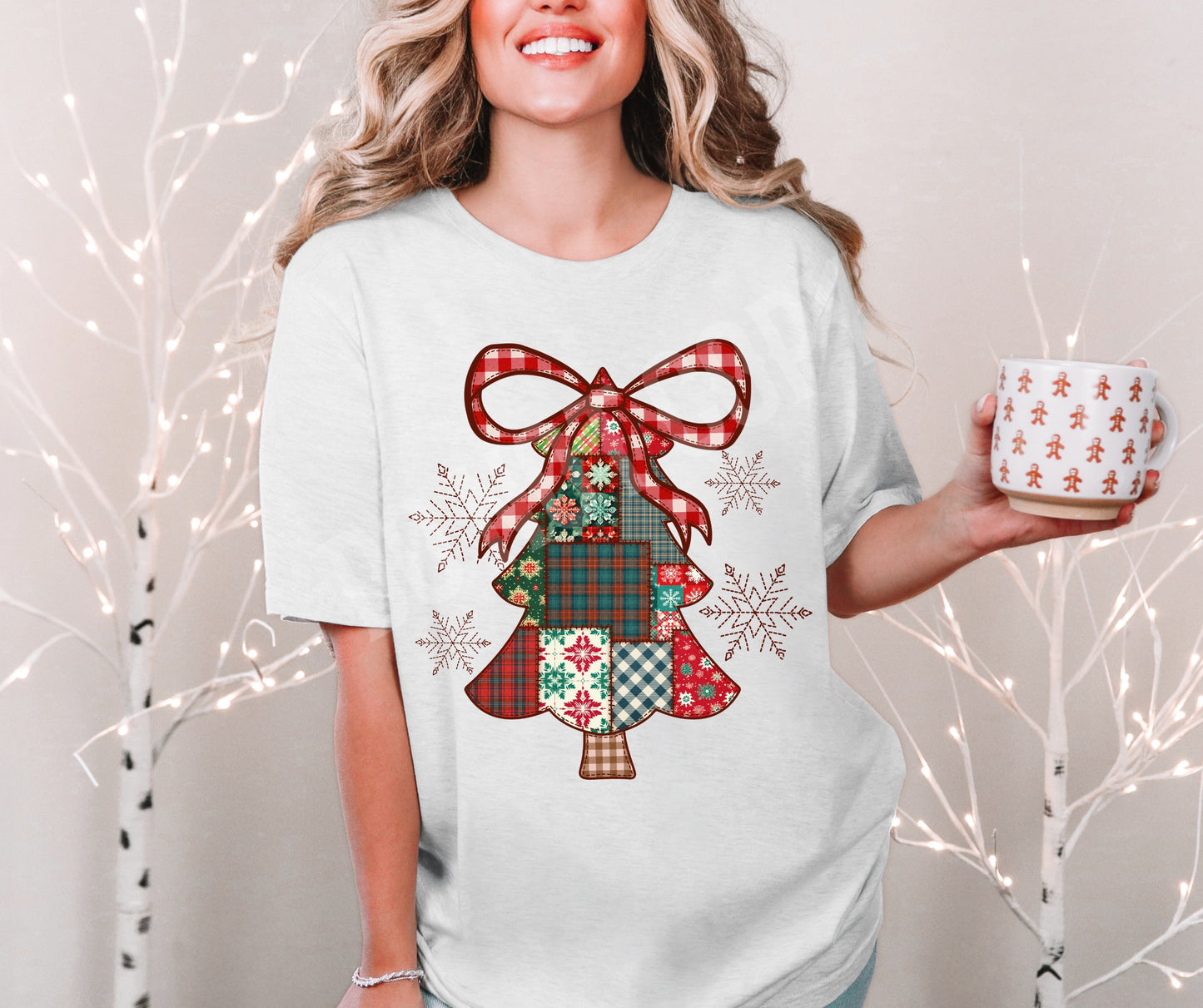 Faux appliqué tree