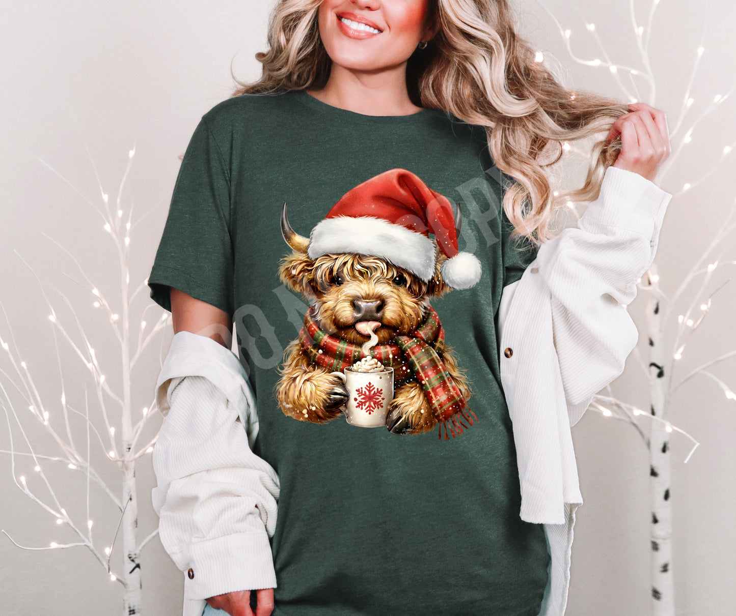 Christmas cow