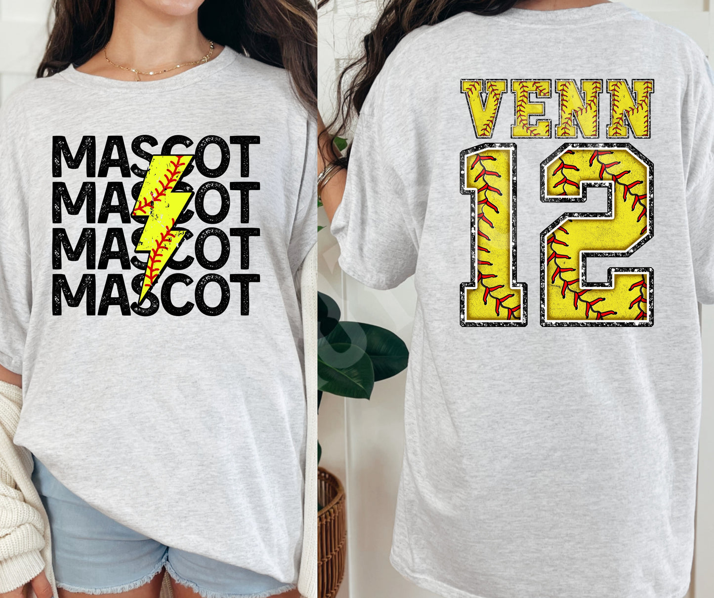 Custom softball set