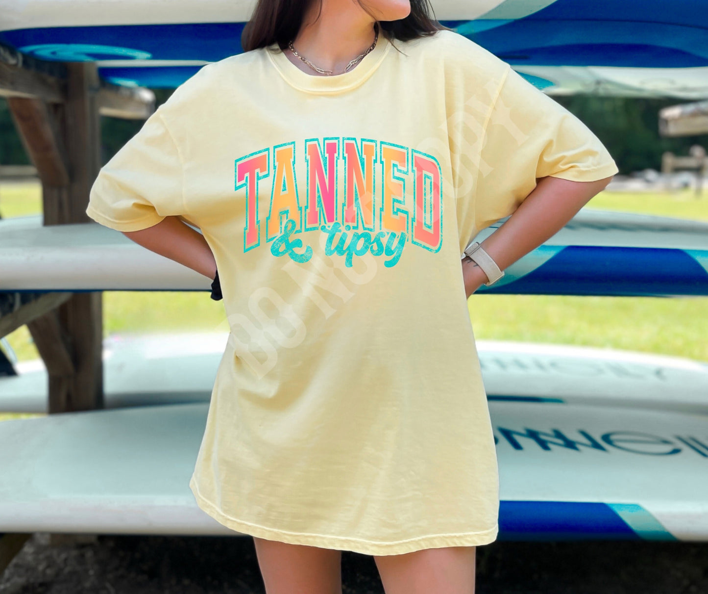 Tanned & tipsy