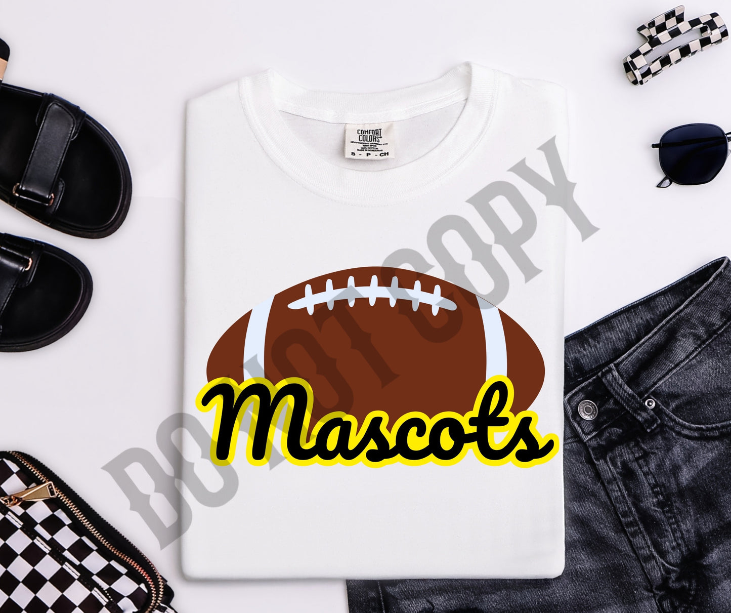 Custom mascot football