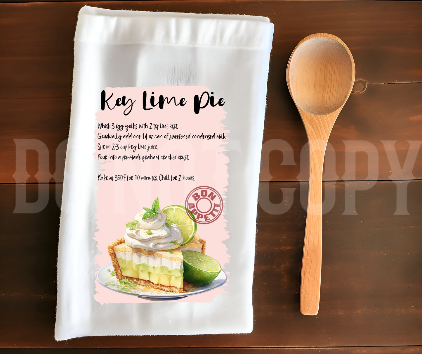 Towel Key Lime Pie