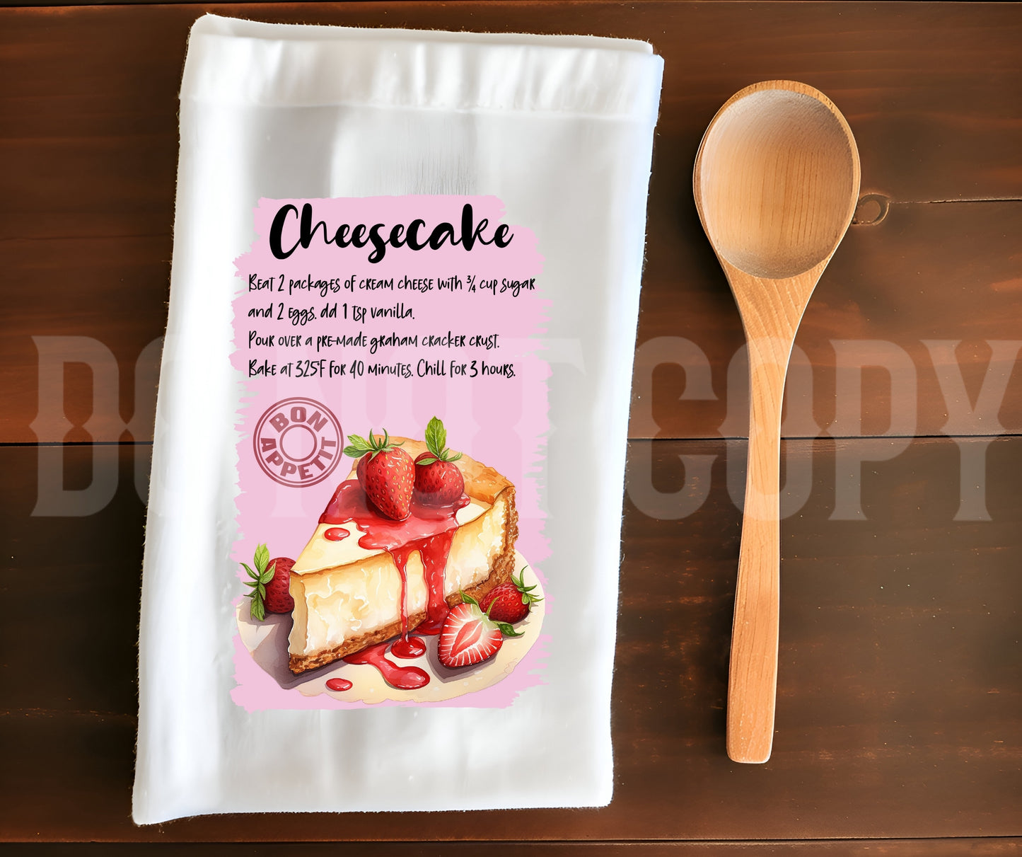 Towel Cheesecake