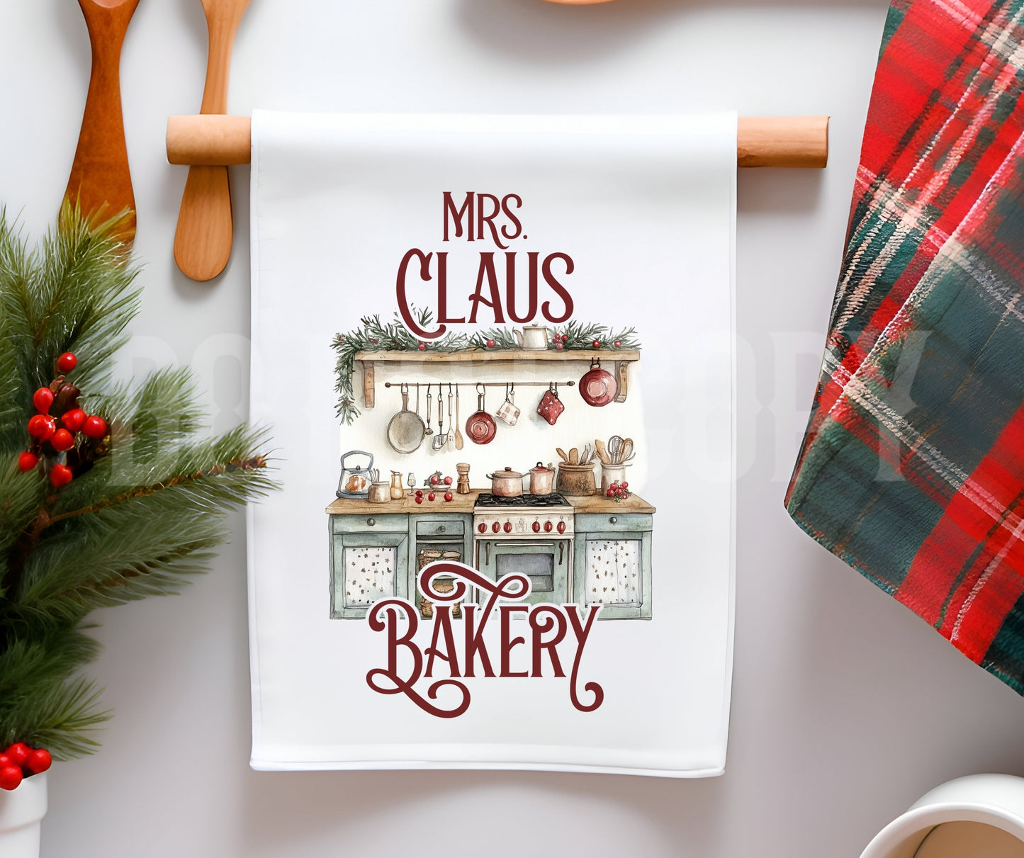 Towel Mrs Claus Bakery