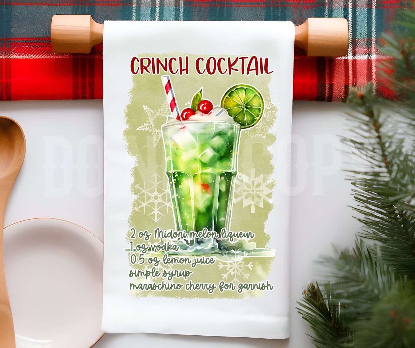 Towel Grinch Cocktail