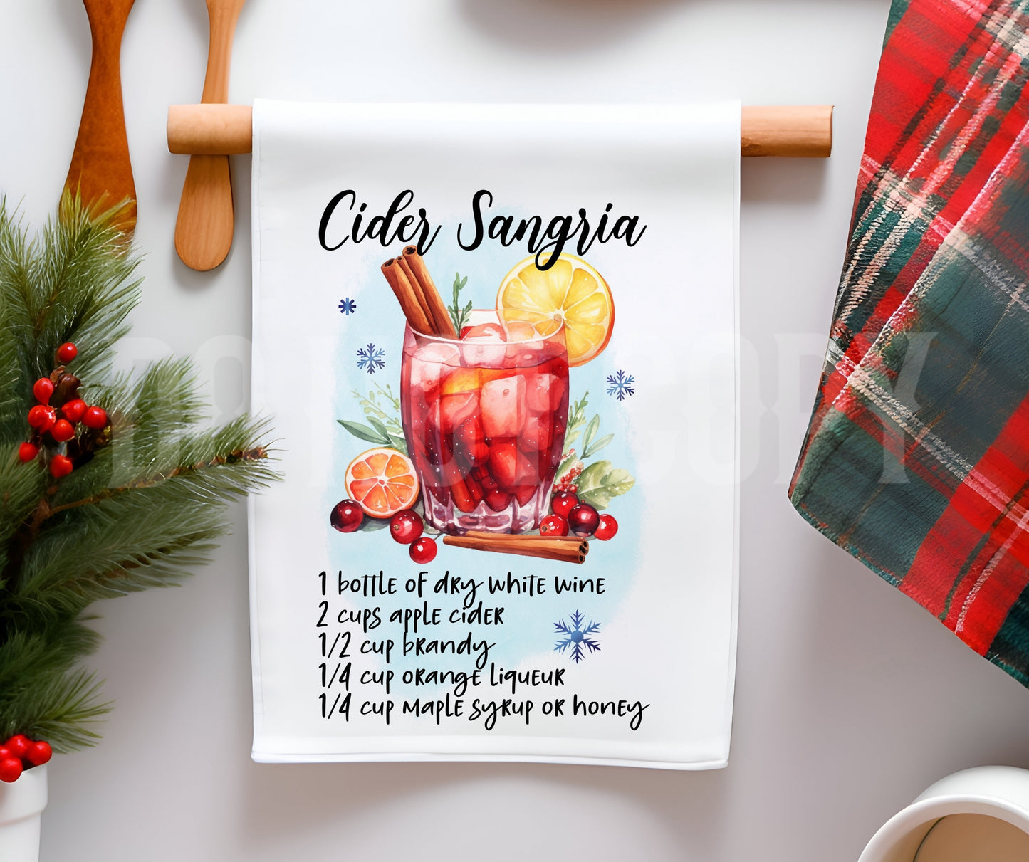 Towel Cider Sangria