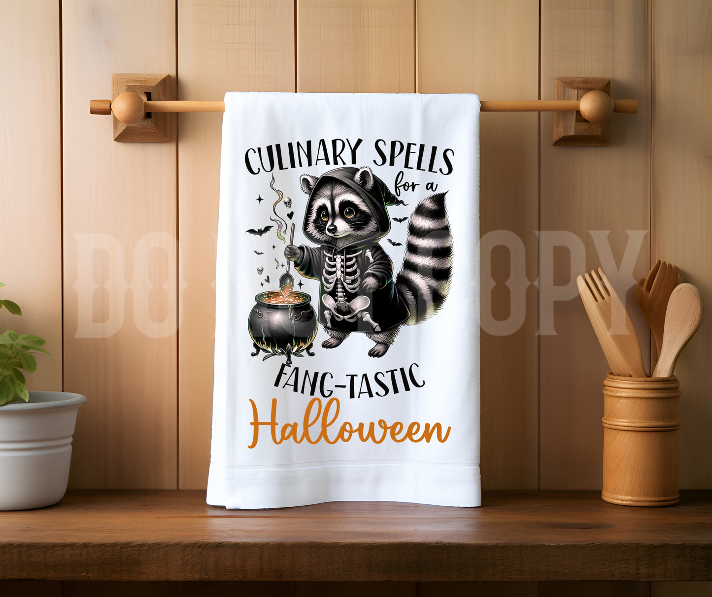 Towel Culinary Spells Raccoon