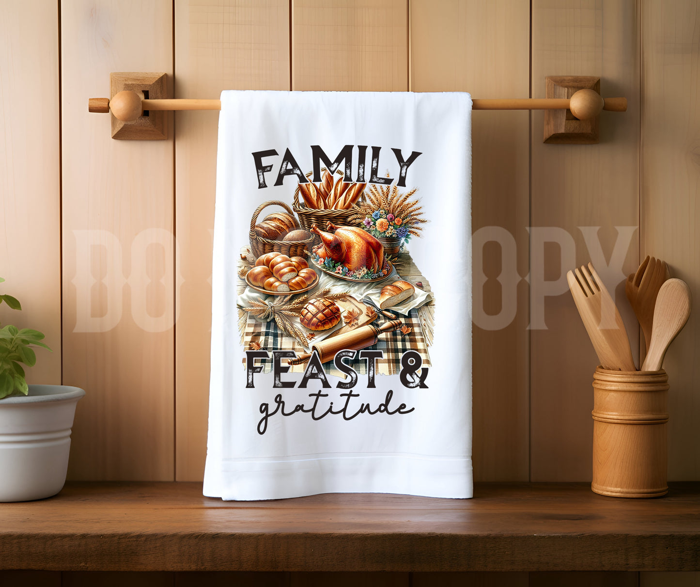 Towel Family Feast & Gratitude