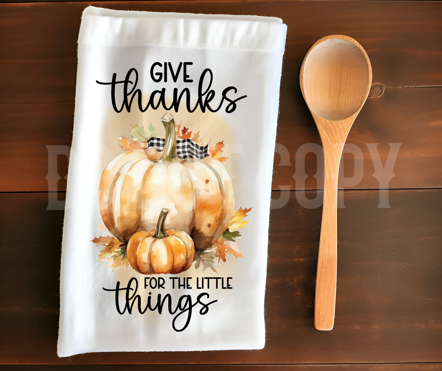 Towel Little Things Pumpkin