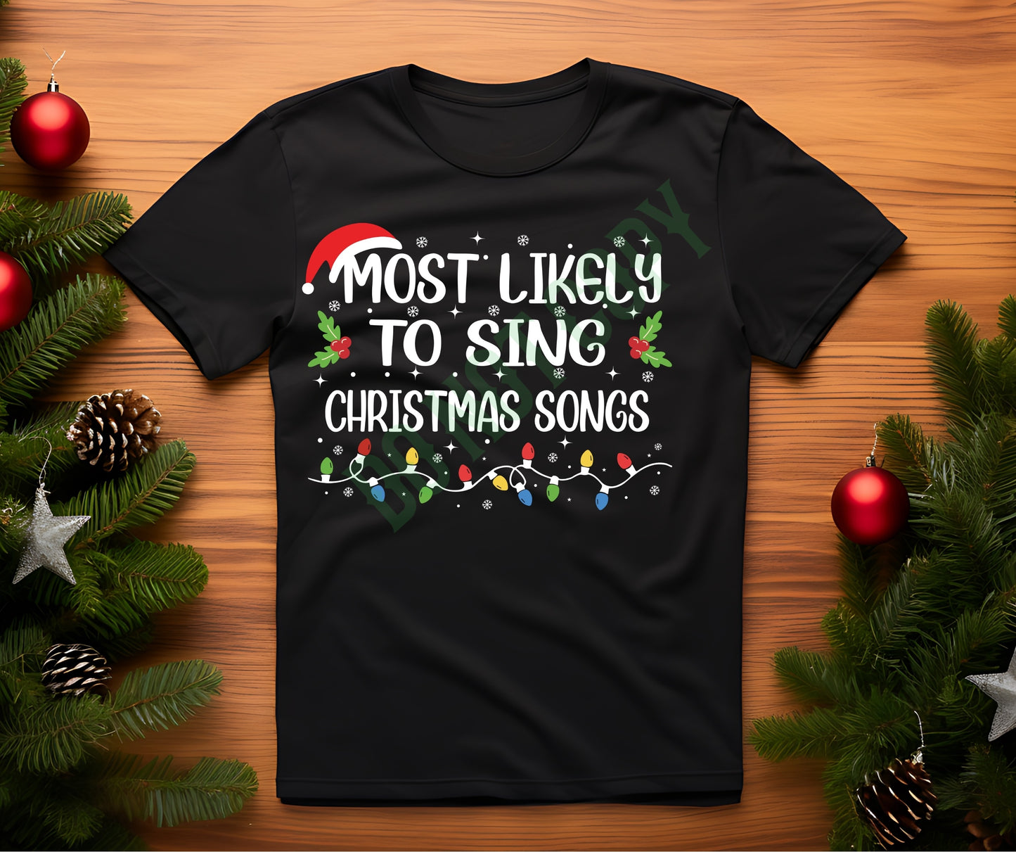 Most likely sing Christmas songs