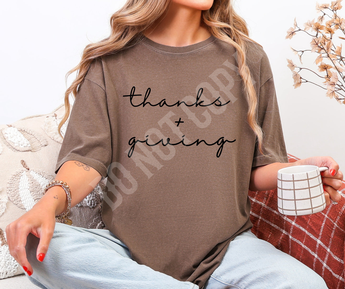 Thanks + giving black