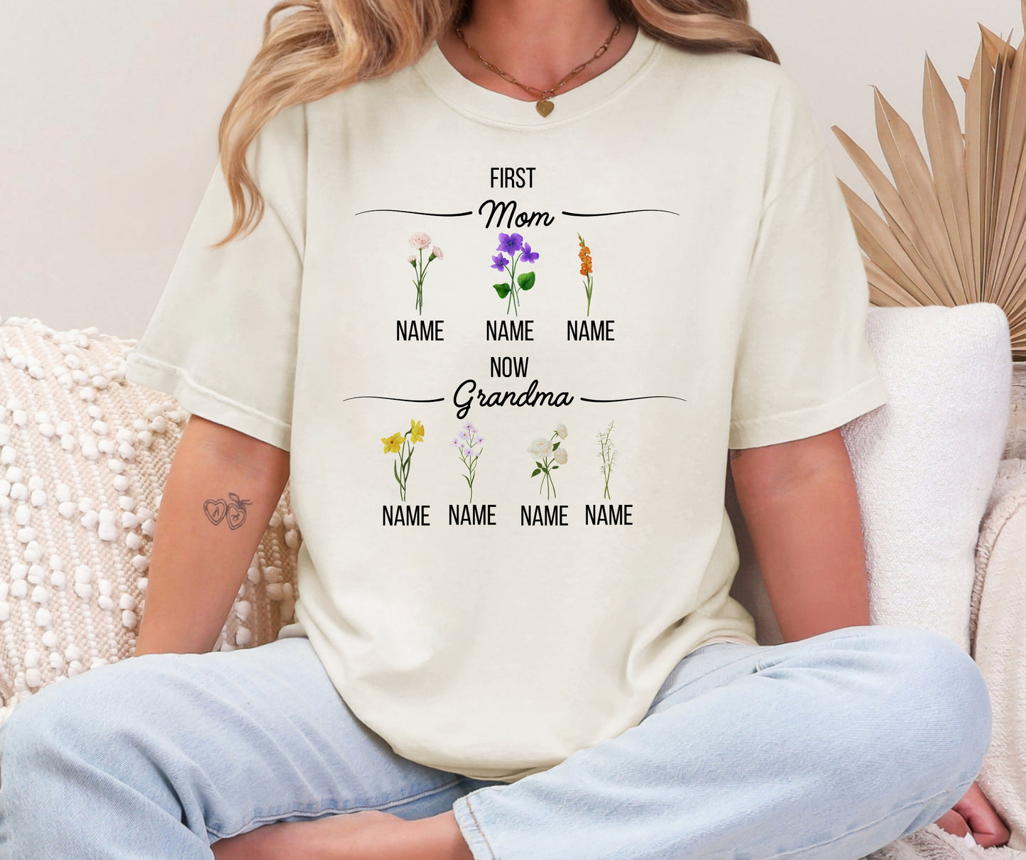First mom now grandma custom Mother’s Day