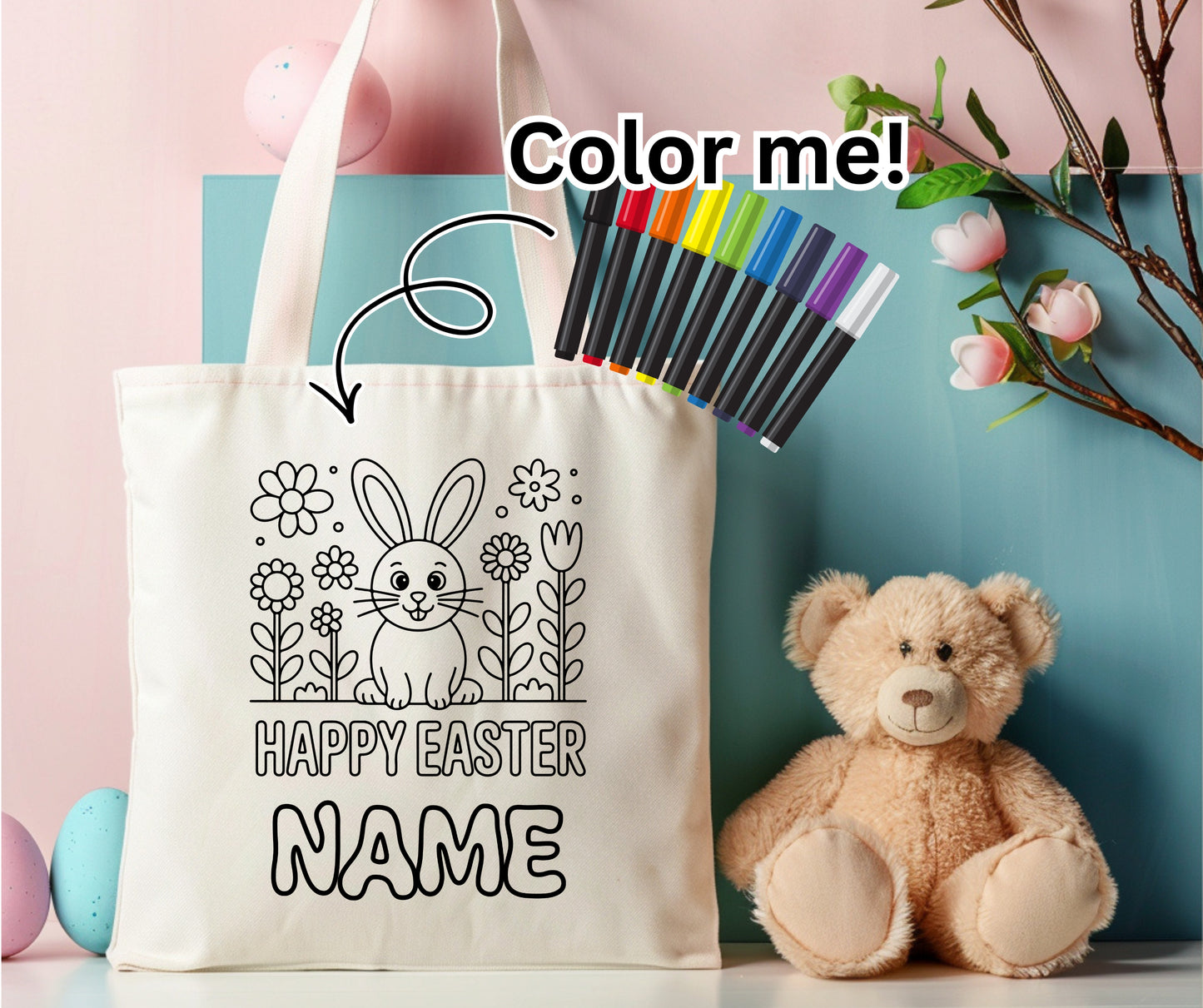 Easter bag transfer custom