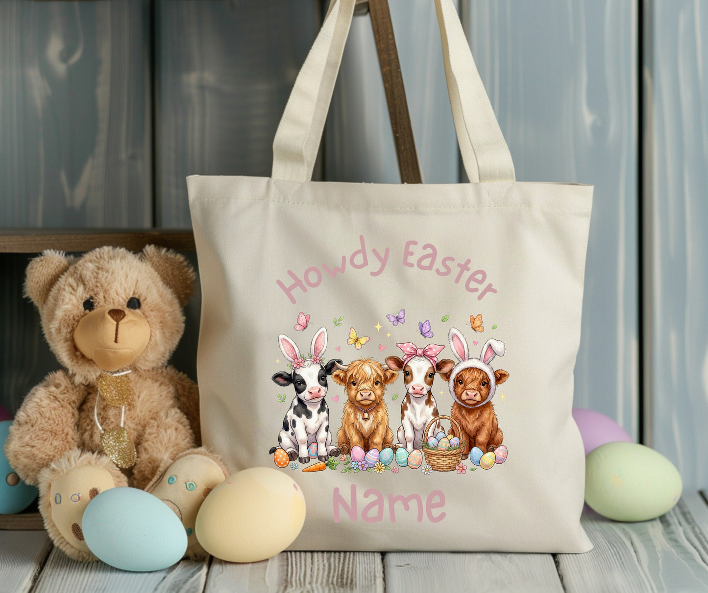 Easter bag transfer custom