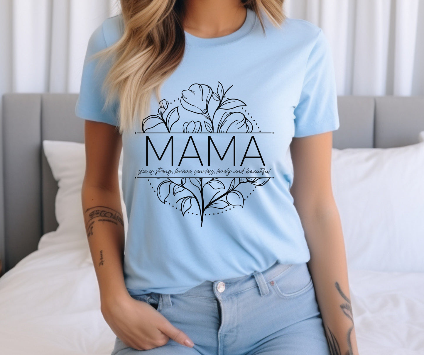 Line Floral MAMA