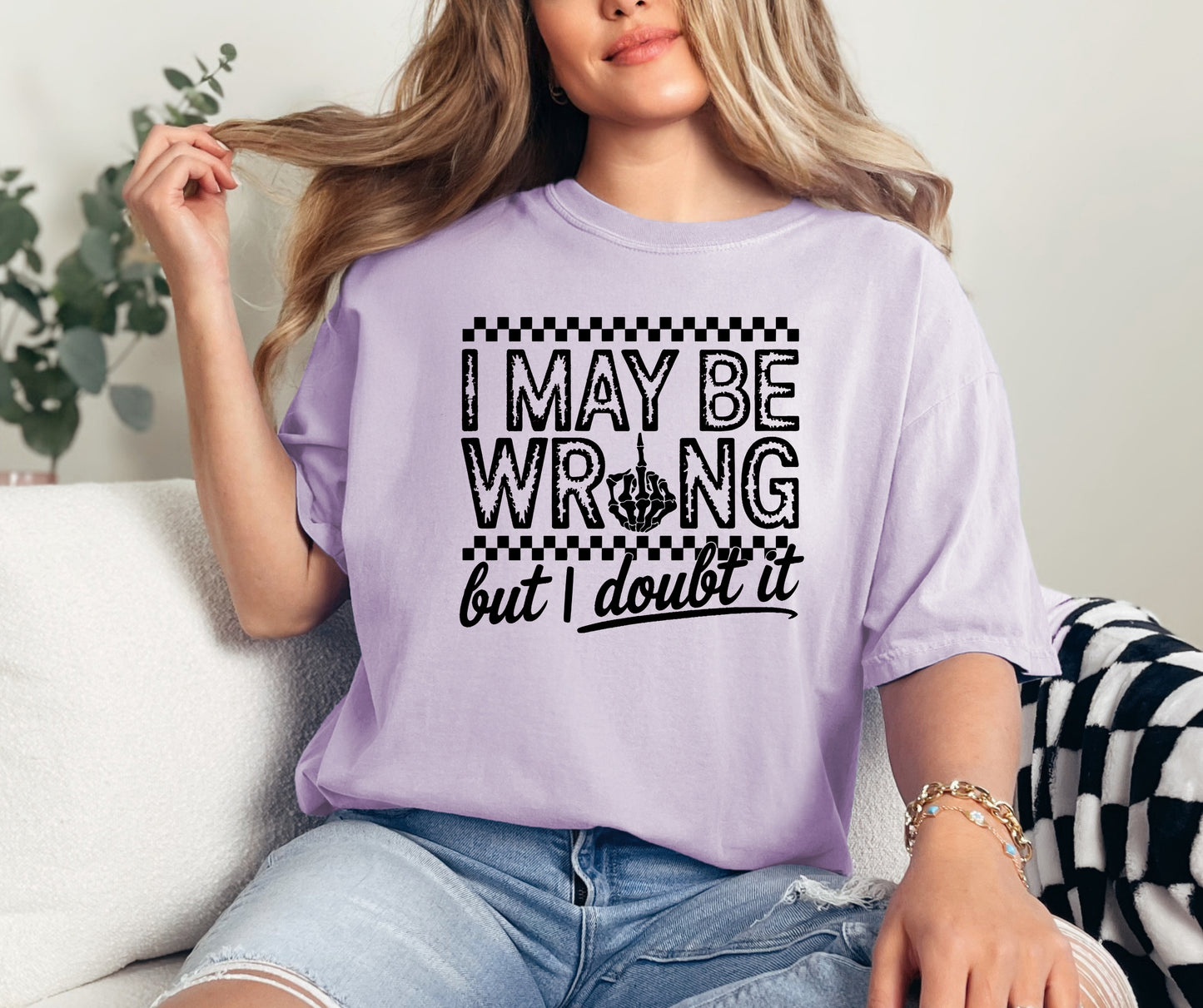 May be wrong