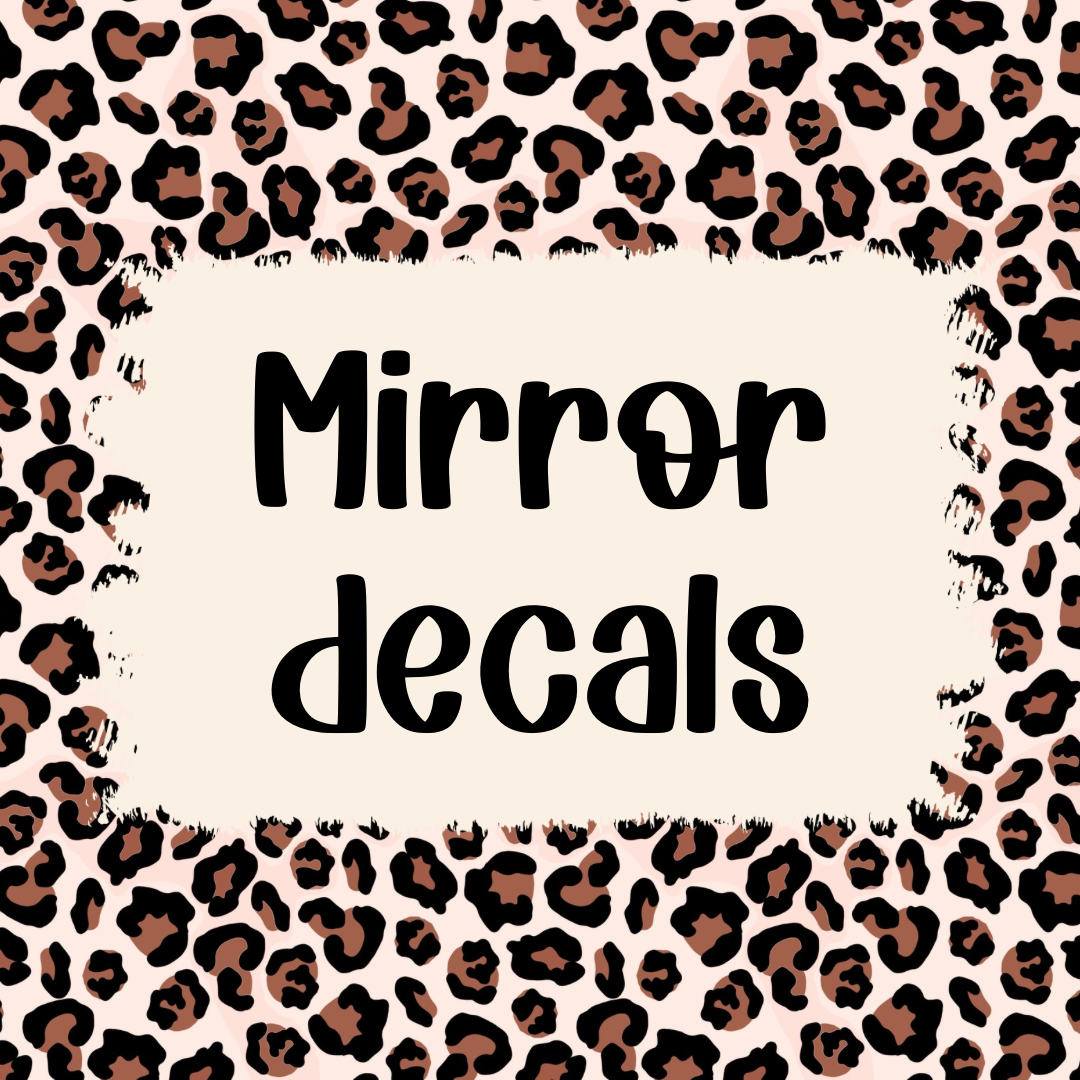 UV DTF mirror