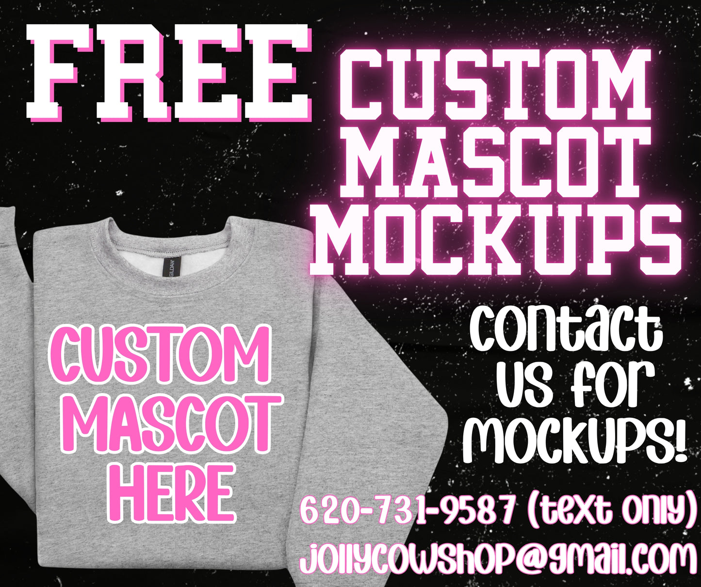 Custom mascot outline