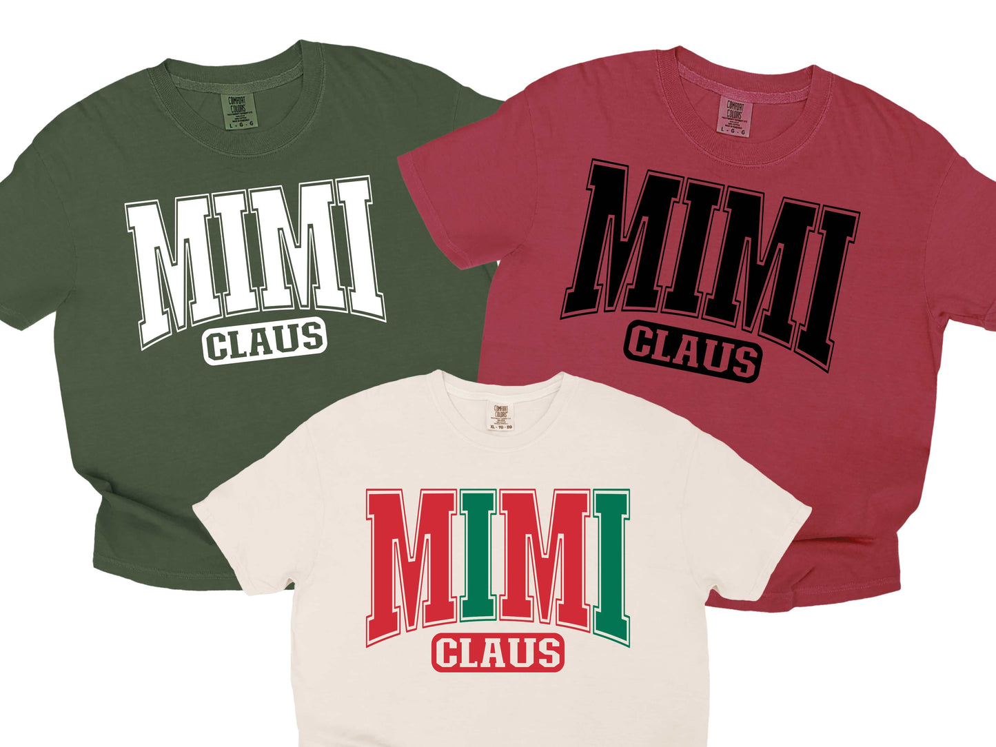 Mimi Matching family varsity color options