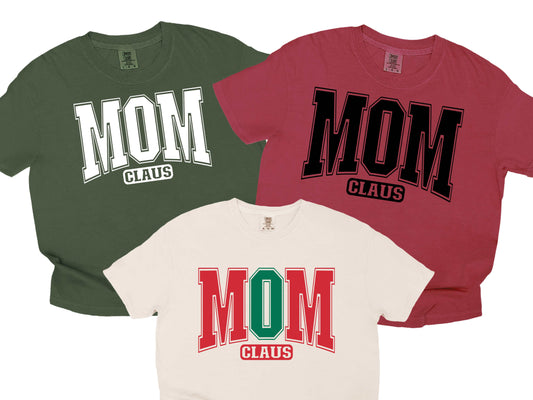 Mom Matching family varsity color options