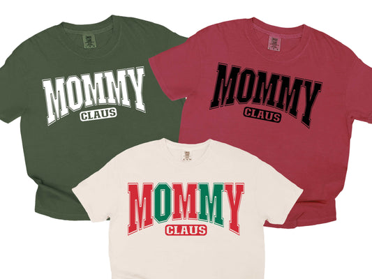 Mommy Matching family varsity color options