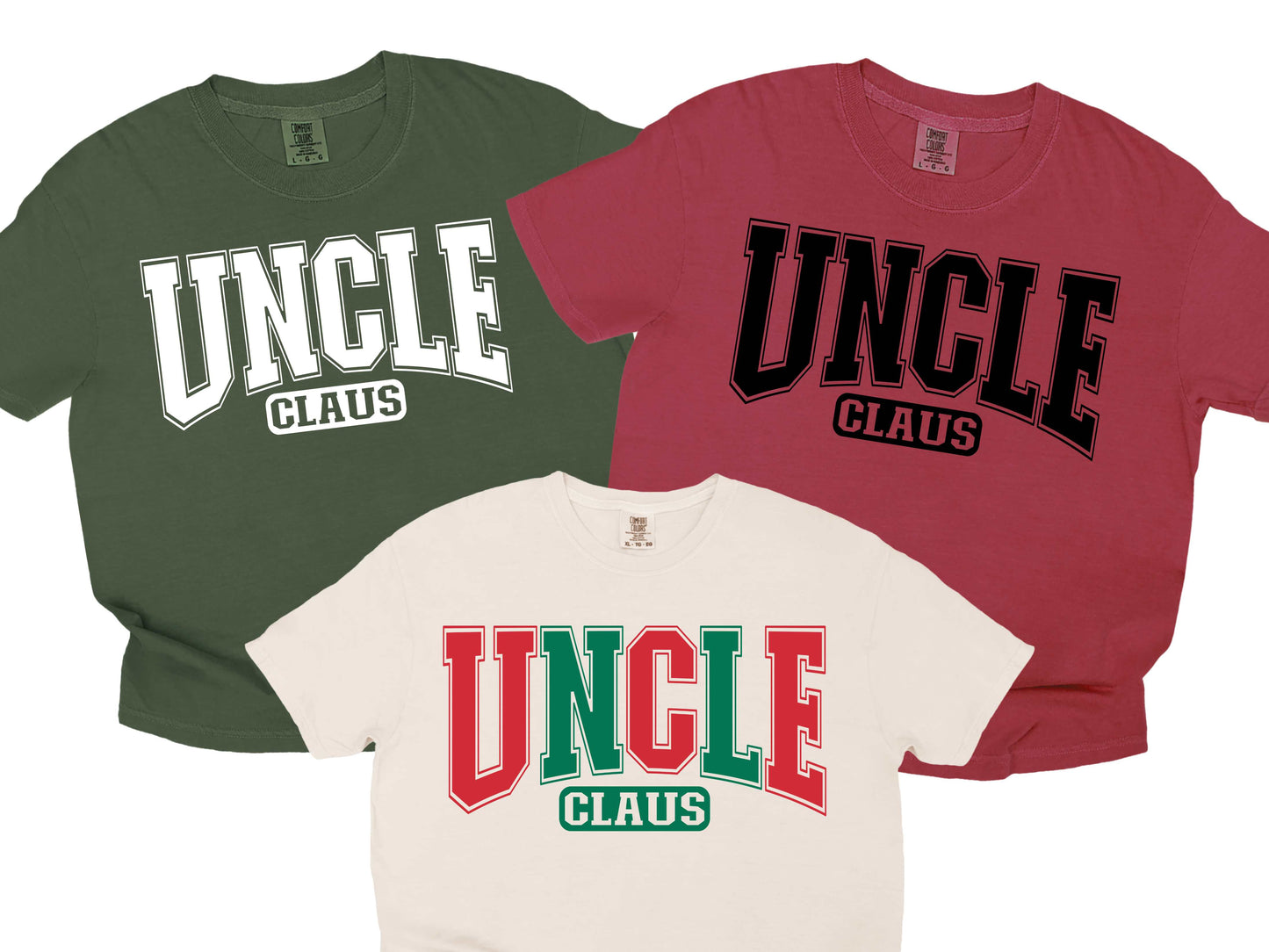 Uncle Matching family varsity color options