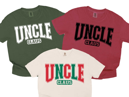 Uncle Matching family varsity color options