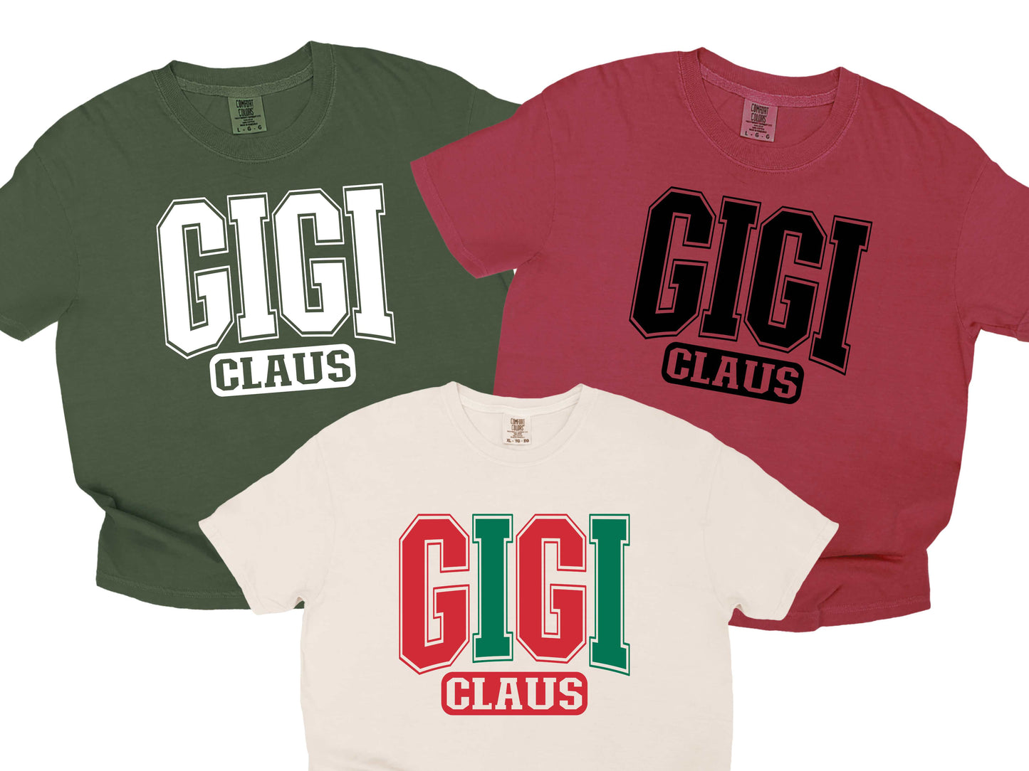 Gigi Matching family varsity color options