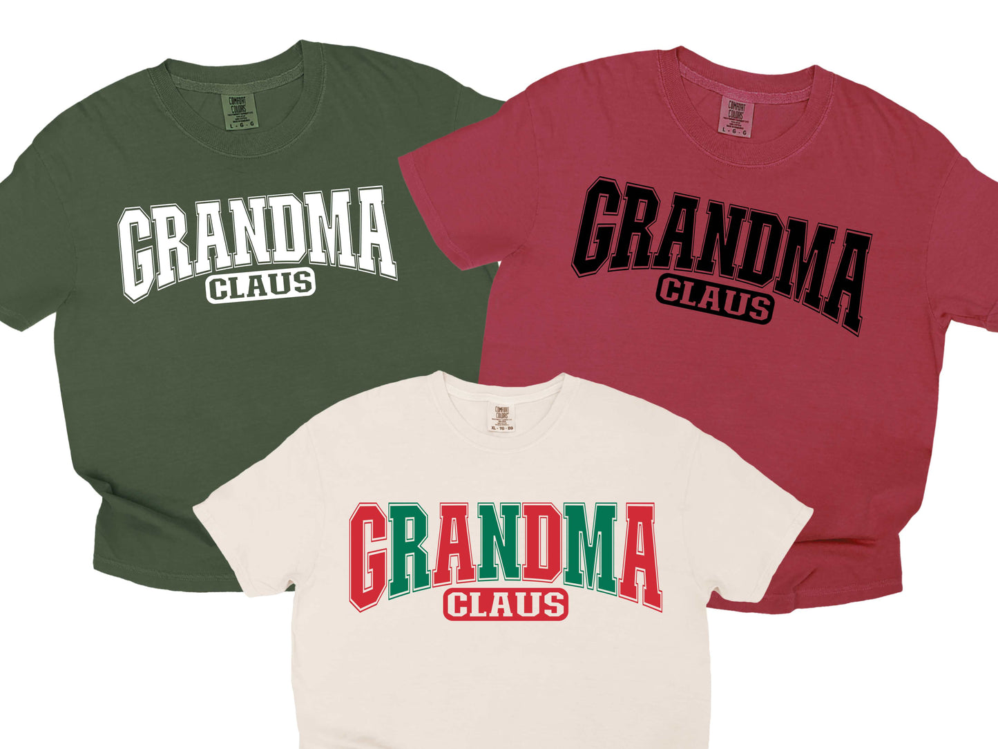 Grandma Matching family varsity color options