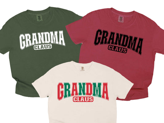 Grandma Matching family varsity color options