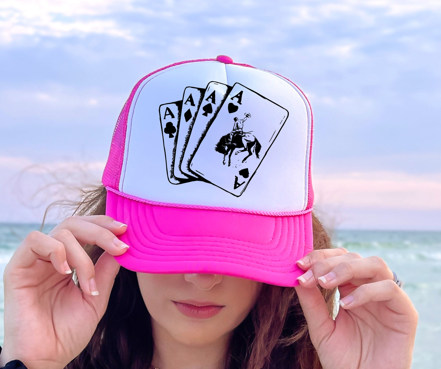 Hat western cards