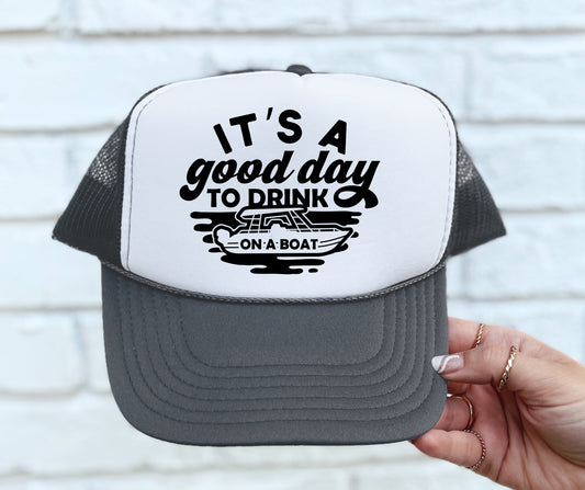 Hat boat black