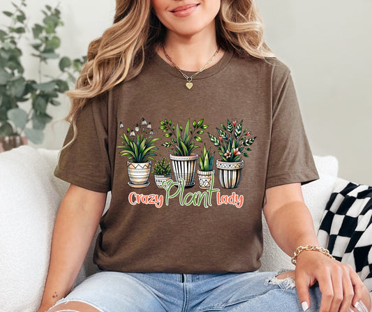 Gardening crazy plant lady