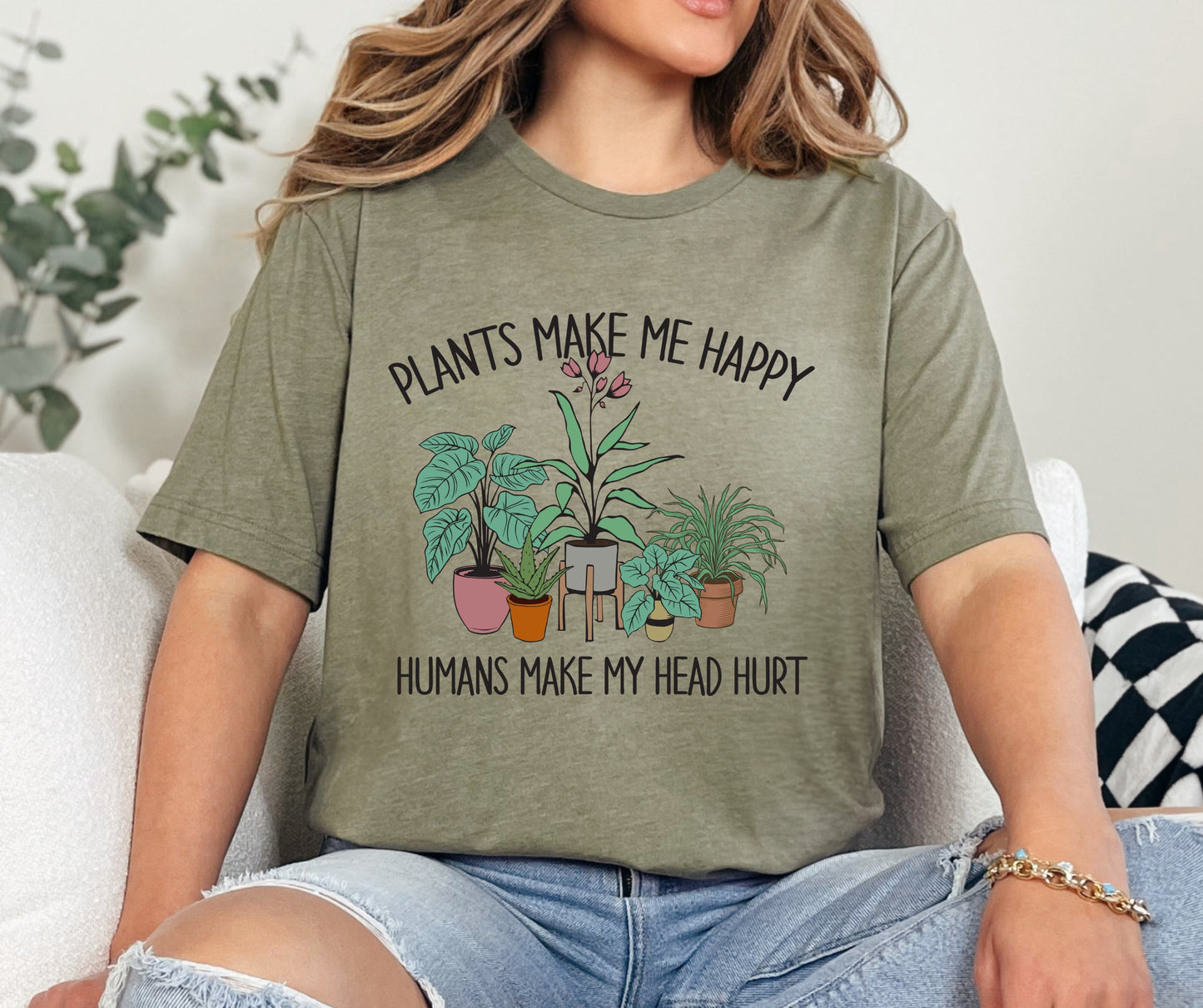 Gardening plant make me happy