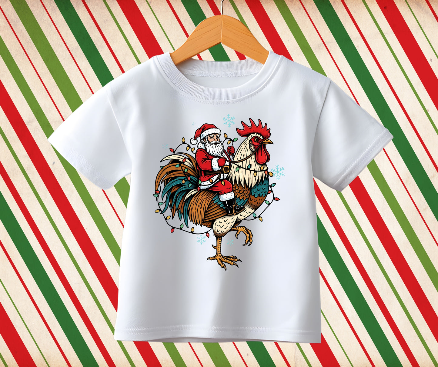 Santa chicken