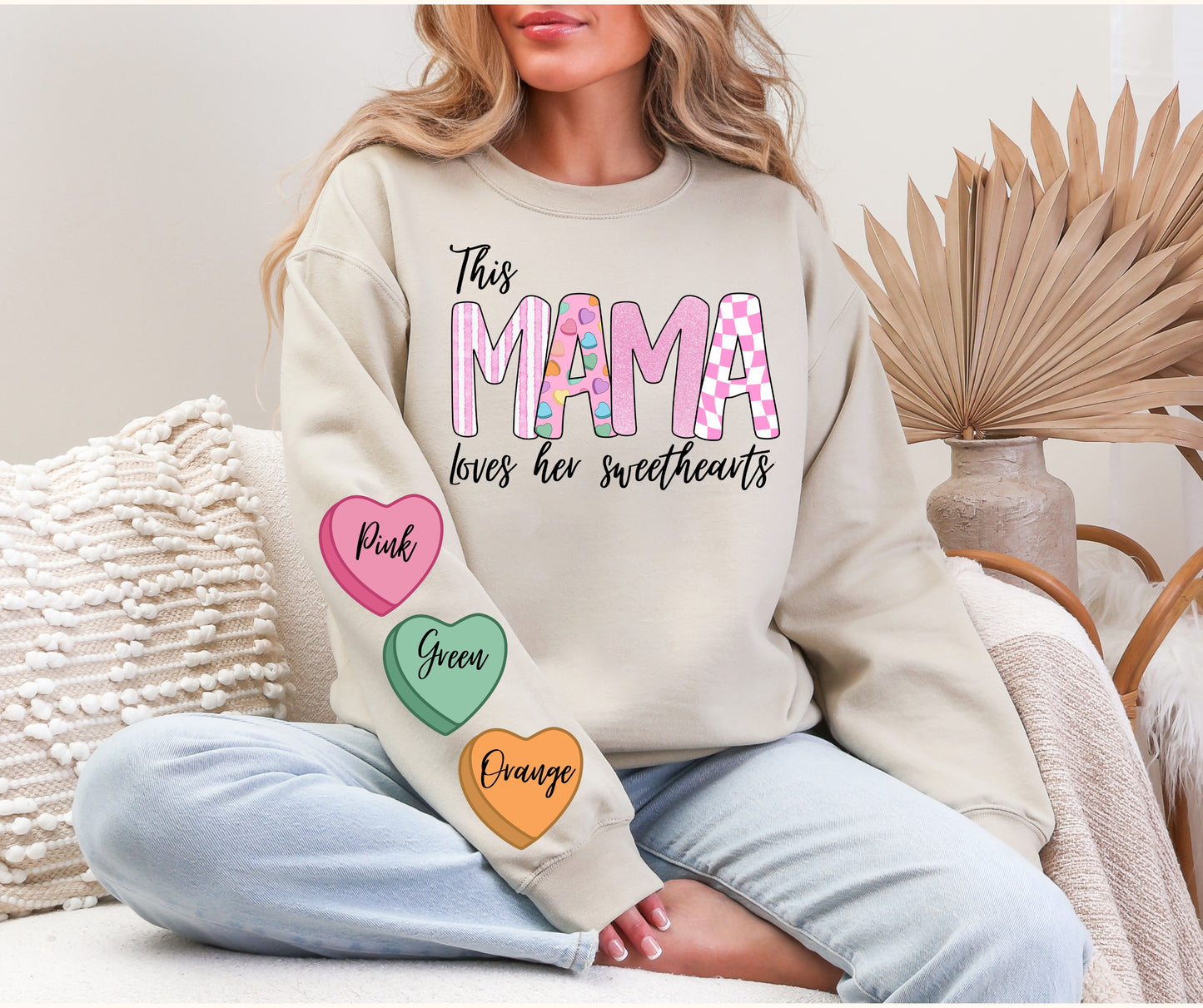 Custom sweethearts black outline