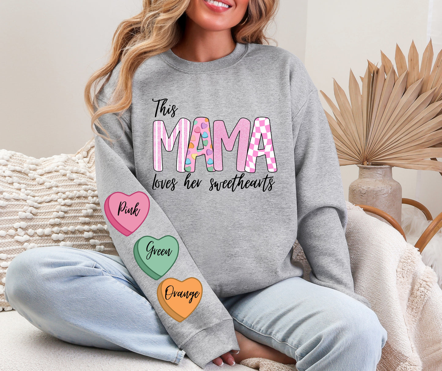 Custom sweethearts black outline