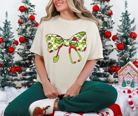Green man stethoscope
