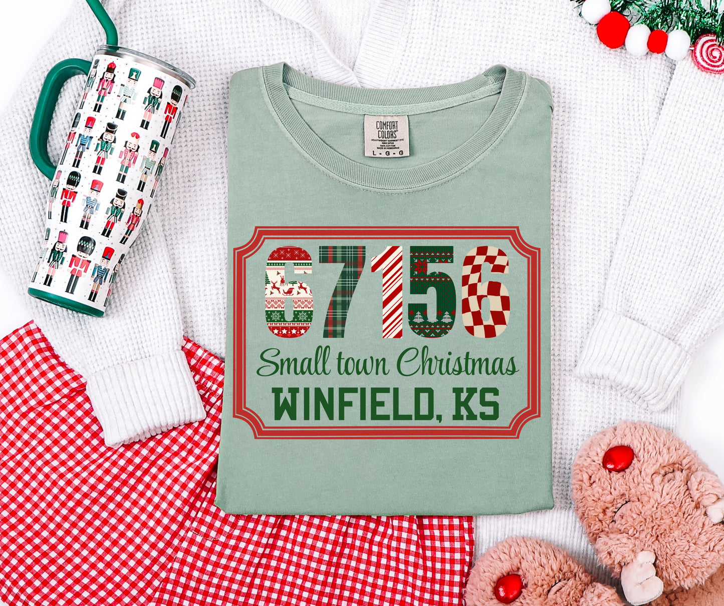 Custom zip code Christmas