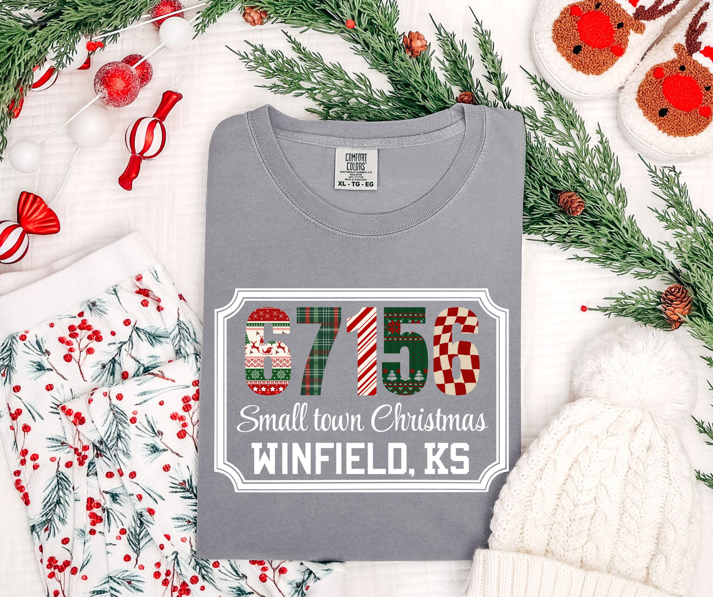Custom zip code Christmas